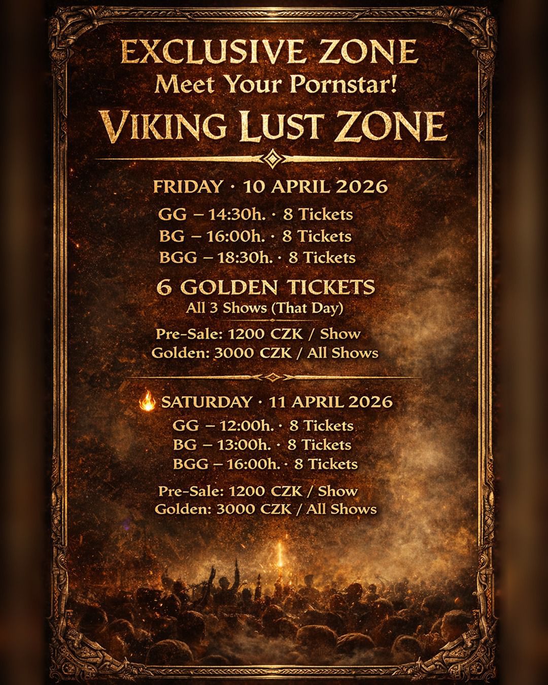 Vacation in Valhalla (14 days for Golden Ticket purchase)